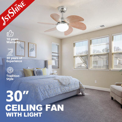 Geleneksel tavan fan lambası DC Motor Enerji tasarrufu 6 MDF bıçağı