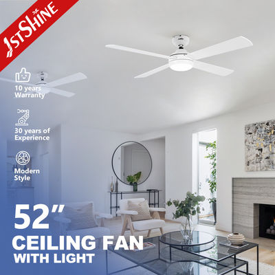 Modern Tasarım Ev Ofisi LED Tavan Ventilatörü MDF Kılıçları ve Uzaktan Kumanda Işığı ODM