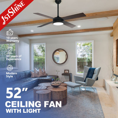 4* MDF Blades Dimmable LED Tavan Ventilatörü Uzaktan Kumanda ve Lamba Fısıltı Sessiz