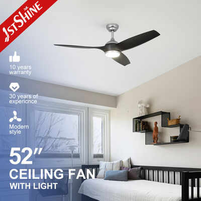 İyi bir fiyat. Modern 52 Inç Siyah ABS Blades LED Işık Kaynağıyla Yüksek Hava Hacı Uzaktan Tavan Ventilatörü çevrimiçi