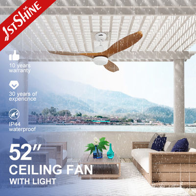 Dış Su geçirmez IP56 ABS Plastik LED Tavan Ventilatörü Uzaktan Kumanda