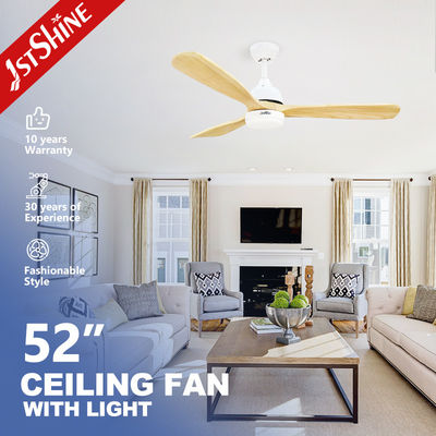OEM Kısılabilir LED Tavan Vantilatörü Enerji Tasarruflu 220V DC Bakır Motor