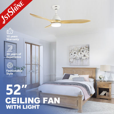 Masif Ahşap Tavan Fanı Dc Motor Yüksek Hava Akışı Sessiz Led Tavan Fanı