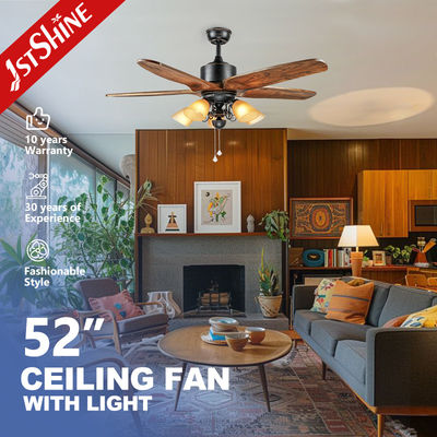 İyi bir fiyat. Destek Dimmer 52 Inch Tavan Ventilatörü 5 Ahşap Kılıç ve Çekiç Zinciri 110-240V Giriş çevrimiçi