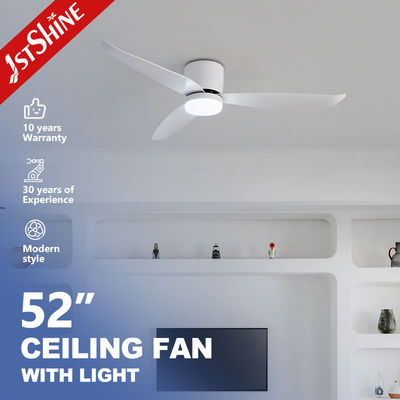 Seçmeli LED Işık DC Motor ABS Kılıçları ile Modern 2-in-1 Tavan Fanı