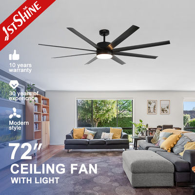 İyi bir fiyat. 6 Hızlı Geri Dönüşümlü DC Motorlu Büyük Hava Akışlı Tavan Vantilatörleri, Işıklar ve Uzaktan Uygulama Kontrolü çevrimiçi