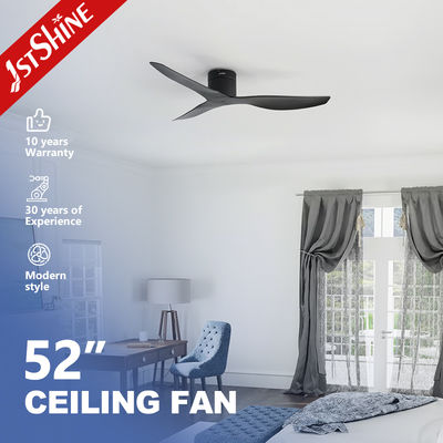 İyi bir fiyat. Düzgün Siyah 52 Inç Modern DC Motorlu 3 Blade Tavan Ventilatörü çevrimiçi