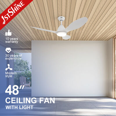 48 inçlik ABS bıçaklı tavan fanı DC motorlu ve LED ışık uzaktan kumanda ile