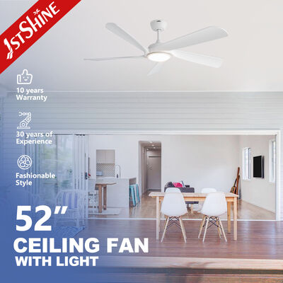 İyi bir fiyat. 52 İnç Beyaz Modern Tavan Vantilatörü, LED Işıklı ve ABS Kanatlı - Sessiz DC Motor ve Uzaktan Kumanda çevrimiçi