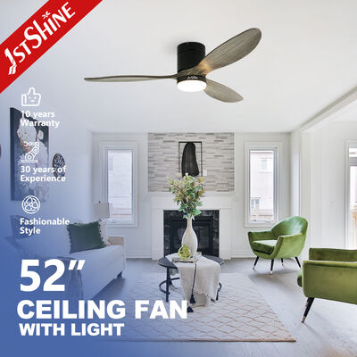 İyi bir fiyat. Modern iç mekanlar için LED ışığı ile 52 inç sağlam ahşap bıçaklar Çevrimiçi